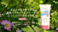 「旅するルルルン」シリーズの箱根よりハンドクリームが登場！ふんわり優しく上品な箱根バラのように大人の手肌をうるおいで満たす『箱根ルルルン ハンドクリーム（箱根バラの香り） 』誕生