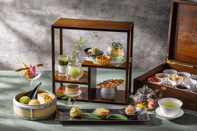 お茶を食べる! 爽やかな初夏の味わい〈 チャイニーズアフタヌーンティー ‘茶の究み’〉　中国料理「チャイナシャドー」より、5月15日販売開始の1枚目の画像
