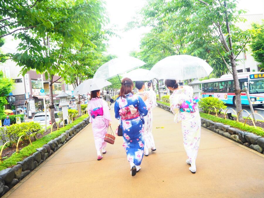 夏着物で鎌倉女子旅がとっても映え♡  紫陽花が見たいならいまが見頃♡の1枚目の画像