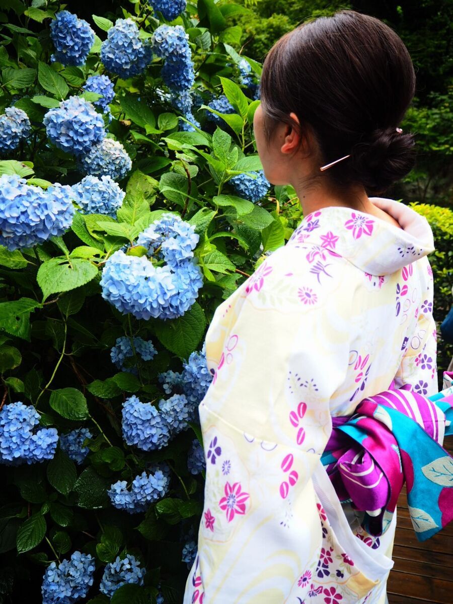 夏着物で鎌倉女子旅がとっても映え♡  紫陽花が見たいならいまが見頃♡の14枚目の画像
