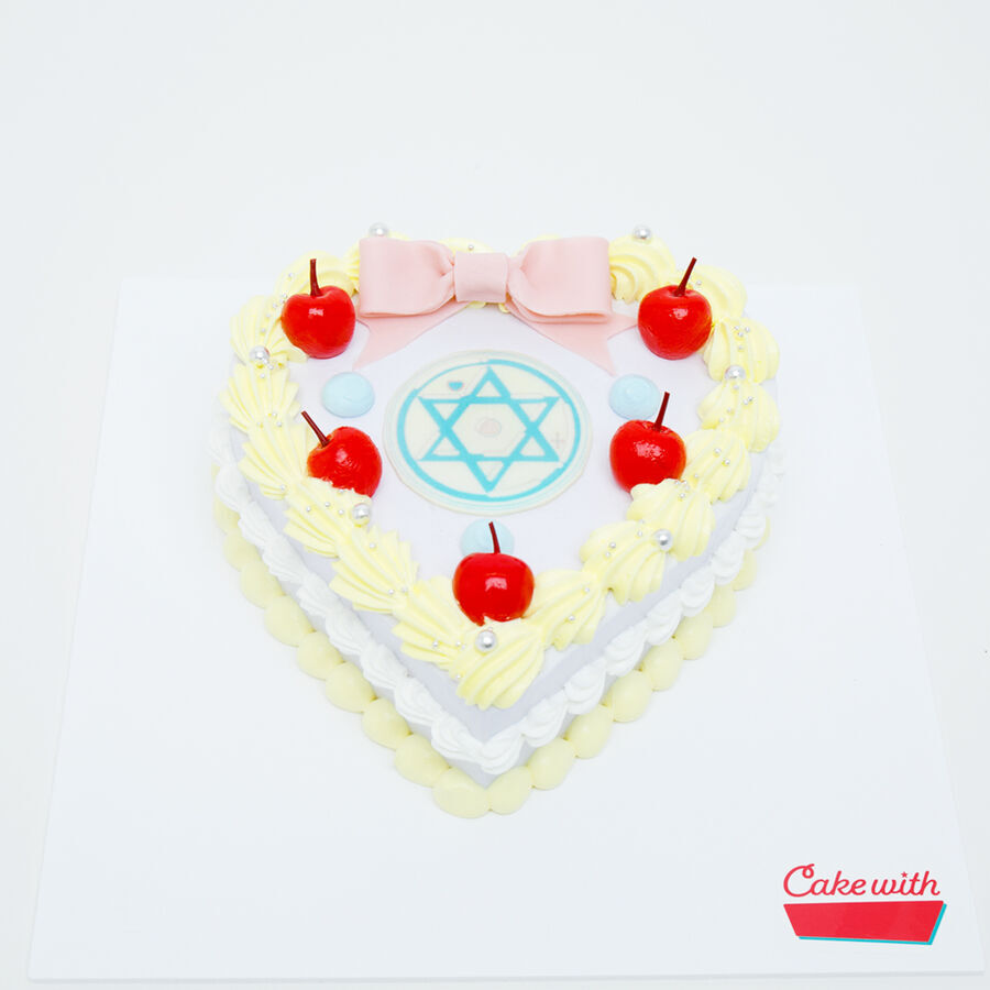 Cake with “Cake with ☆♡” 9,500円(税込)