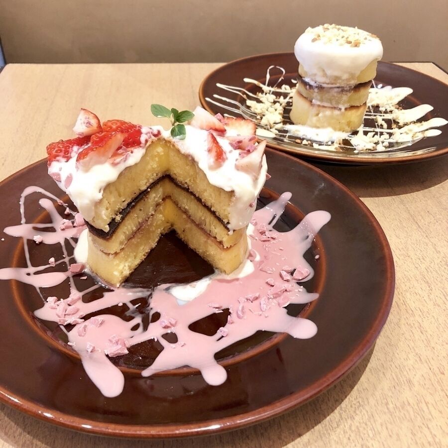 今が旬のいちごを使った期間限定パンケーキ♡　都内のカフェ巡りで行きたいの8枚目の画像