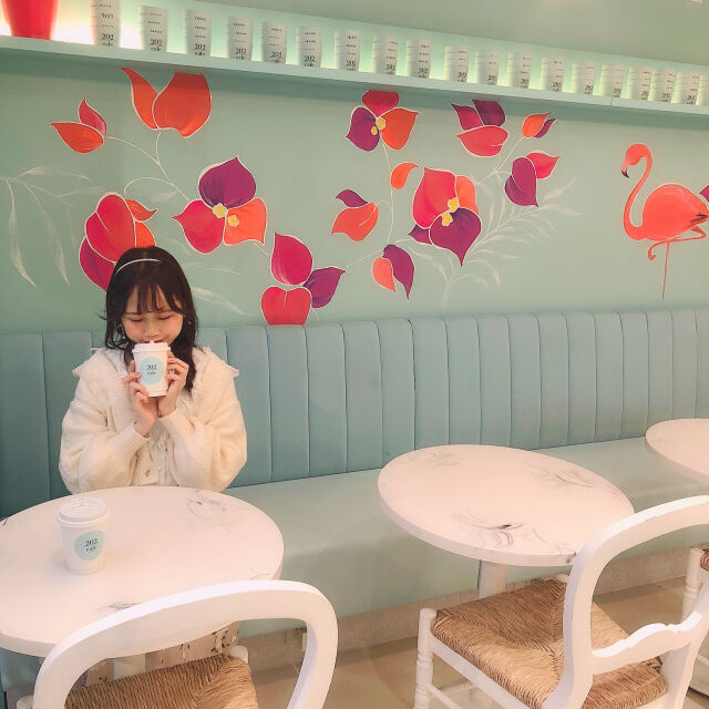 水色カラーの店内に一目惚れ♡　大阪カフェ“CAFE202”を詳しくレポの1枚目の画像