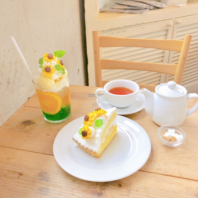 【下北沢カフェ】サンデーブランチの夏限定ひまわりスイーツが食べたい♡の5枚目の画像