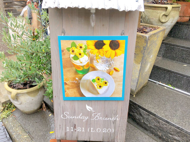 【下北沢カフェ】サンデーブランチの夏限定ひまわりスイーツが食べたい♡の3枚目の画像