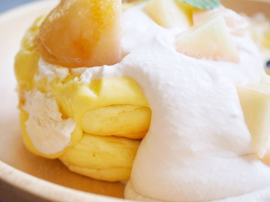 今だけ♡　期間限定・桃のパンケーキが食べられるおすすめカフェ♡の18枚目の画像