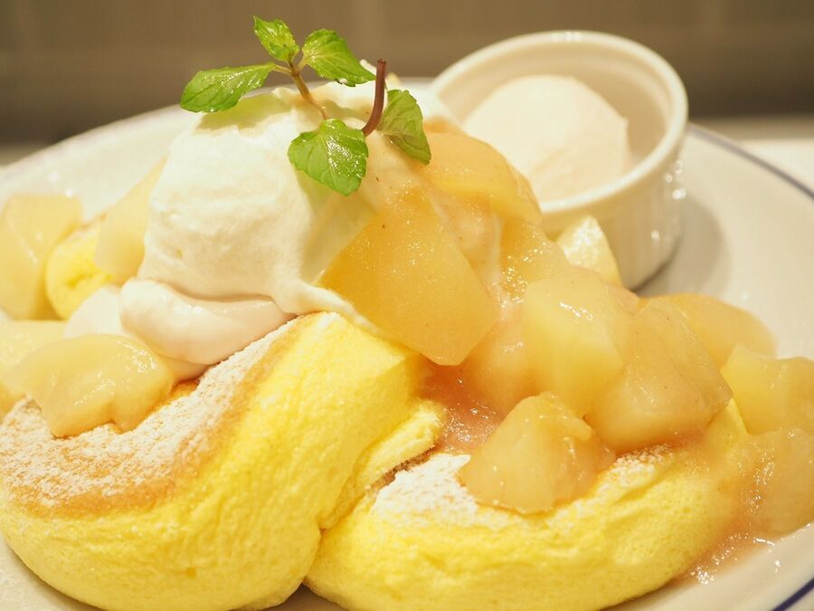 今だけ♡　期間限定・桃のパンケーキが食べられるおすすめカフェ♡の4枚目の画像