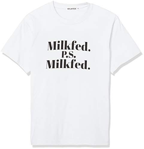 [MILKFED.] 103201011049 ロゴ ショートスリーブ Tシャツ DIDONE LOGO S/S TEE レディース ホワイト 日本 M (日本サイズM相当)