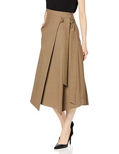 [ミラオーウェン] ウエストリボンラップデザインスカート 09WFS205059 レディース MOC 0