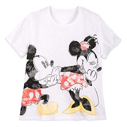 ディズニー ミッキーとミニーマウス Tシャツ レディース マルチ US サイズ: X-Small