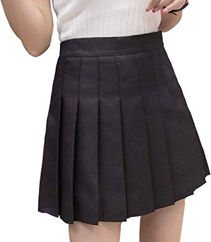 minimali スカート プリーツ 黒 きれいめ フレア タイト 台形 チュチュ 黒 ブラック Lサイズ