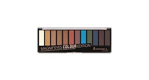 リンメル ロンドン アイシャドウ パレット １２色 #004 カラー エディション Rimmel Magnif'Eyes Eyeshadow Palette Color Edition- 0.5 oz #004 [並行輸入品]