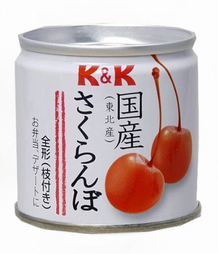 K&K 国産さくらんぼ缶 90g×6個