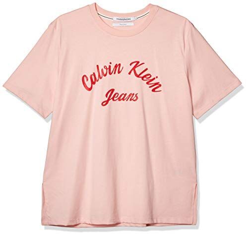(カルバン クライン) 【CALVIN KLEIN JEANS】コントラスト ロゴ ボーイフレンド Tシャツ J213200