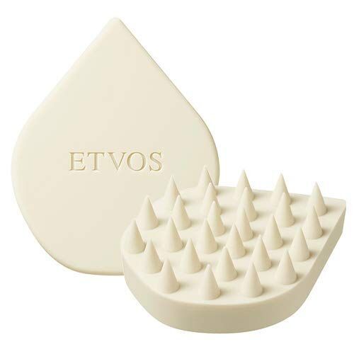 ETVOS(エトヴォス) リラクシングマッサージブラシ ソフトシリコン シャンプーブラシ スカルプ/頭皮用マッサージャー ツボ押し ヘッドスパ