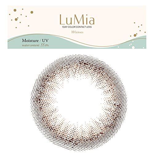 LuMia ルミアモイスチャーワンデー 10枚入【クォーツブラウン6】 -0.75