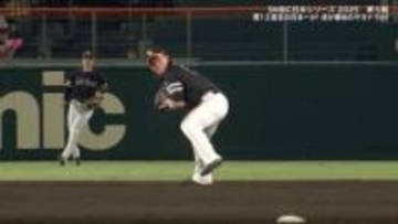 SBの“日本一男”野村勇の絶妙美技は「今宮かと思った」 決勝弾前の大ファインプレーに「飛び込んだら行き過ぎる」阪神OBも絶賛
