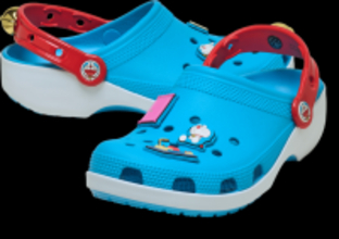 「ドラえもん」が足元に!? 赤い首輪、かかとの鈴…クロックスの限定コレクション登場