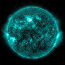2024年5月3日に発生したX1.6の太陽フレア