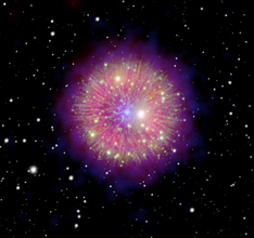 約840年前に観測された超新星の残骸「Pa 30」