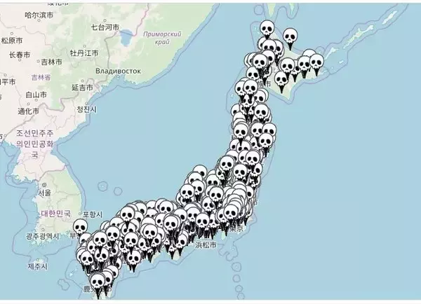 日本全国を網羅した「ブラック企業マップ」が話題に　「我が社の名前がない」「これだけあっても氷山の一角」