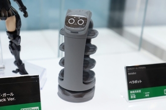 第62回静岡ホビーショー レポート 第17回 コトブキヤ、ネコ型配膳ロボット「BellaBot」プラモデルの原型を公開