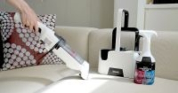 シャークのシミ取りクリーナーを検証 - ソファやラグも水洗い、カーペットの汚れは本当に落ちる?