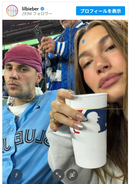 ジャスティン・ビーバー、妻ヘイリーとドジャースの試合を観戦! 大谷翔平のHRに肩を落とし、控えめなブーイング