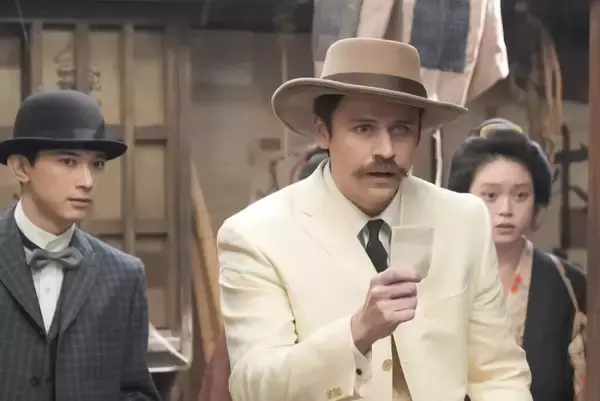 『ばけばけ』“ヘブン”トミー・バストウ、松江上陸で“ラストサムライ”と対決!? ネット爆笑「コントかよw」「名シーン」