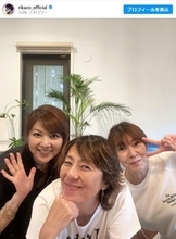 RIKACO、飯島直子ら“ダブル直子”と美しき50代女子会に反響「素敵な３ショット」