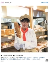戸田恵梨香、“可愛すぎる”パン屋さん姿に反響「世界一行きたいパン屋さん」