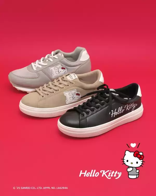 サンリオキャラクターズの“大人向けシューズ”が登場! マイメロディやクロミをさりげなくデザイン