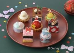 “ディズニーキャラ”がプチケーキに! 「銀座コージーコーナー」クリスマス限定コレクション登場