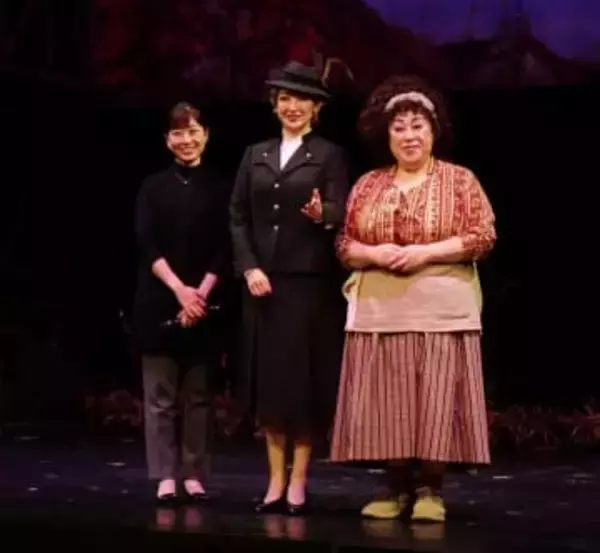 森公美子が珍アピール「ミュージカル界一小さい顔の花總さんとミュージカル界一番大きい森公美子の共演」 「バグダッド・カフェ」2日開幕