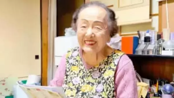 TikTok、インスタグラムで1000万回再生突破 人気集める102歳・現役美容部員の伝説朝ごはん