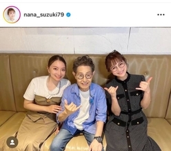 鈴木奈々、加藤茶＆綾菜夫婦との3SHOTに反響「いい笑顔素敵です」「本当に幸せそう」