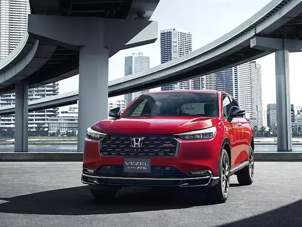 HONDA、人気のコンパクトSUV「VEZEL」にスポーティグレード「e:HEV RS」を追加