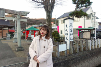 ビューティーモデル西川瑞希が栃木県足利市で「美人証明」をゲット