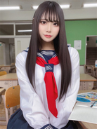 セーラー服の下には…雨瀬りおな、ランジェリーあらわになるグラビアカット公開