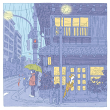 東京の下町風景を100点描いた正体不明のイラストレーター・つちもちしんじ