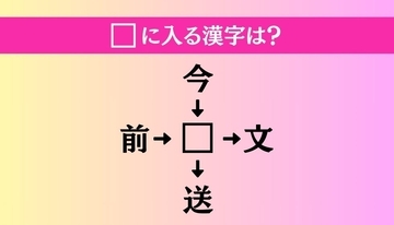 【穴埋め熟語クイズ Vol.1405】□に漢字を入れて4つの熟語を完成させてください