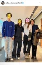 中村江里子、家族との東京滞在を報告 成長した子どもたちとの時間を満喫