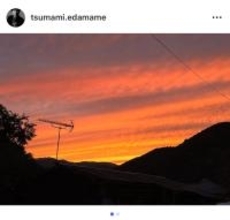 つまみ枝豆、母の死から1か月――実家の夕焼けに重ねた思い「おふくろの笑い顔を思い出した」