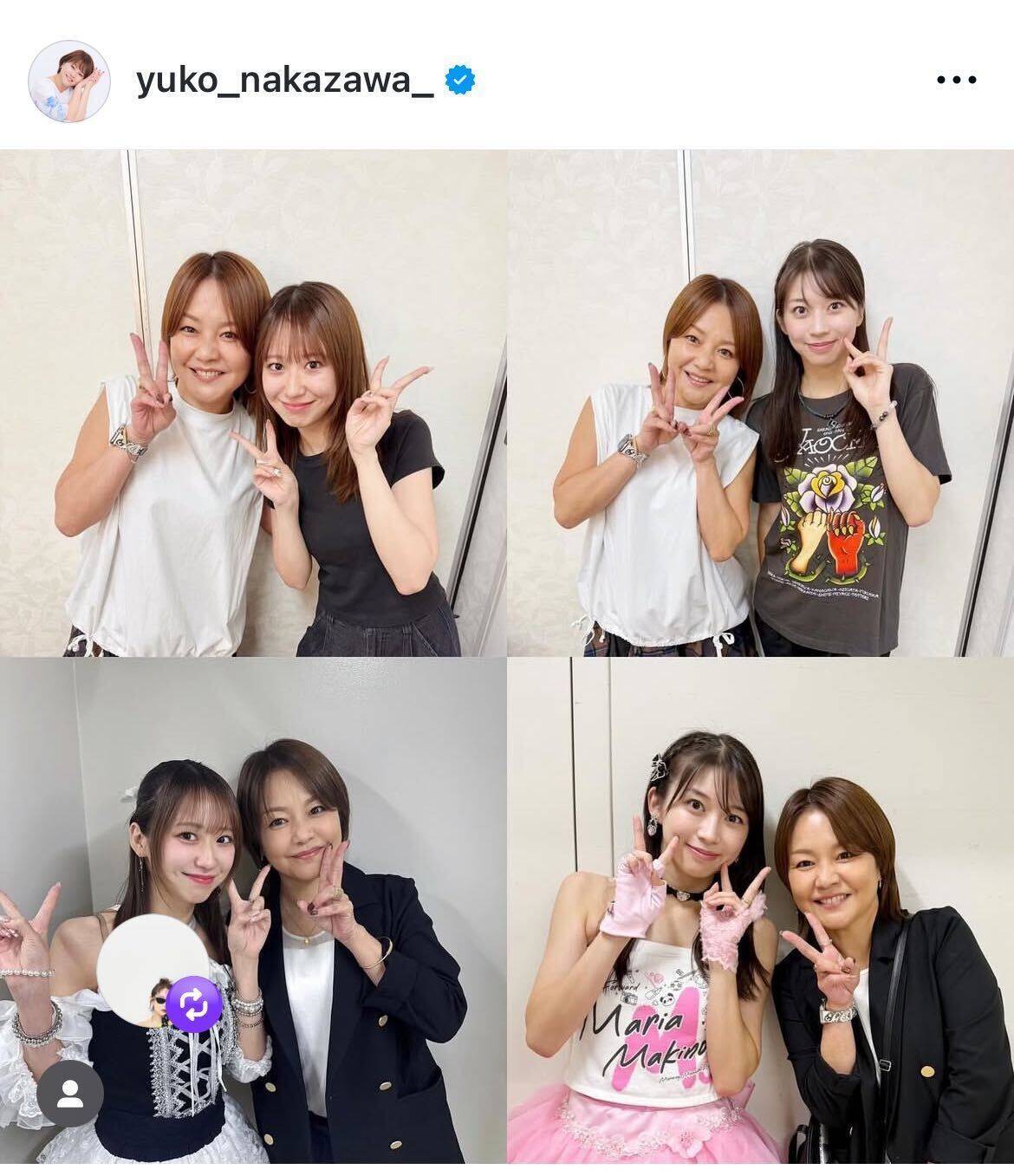 中澤裕子、モーニング娘。'25後輩メンバーとの2ショット公開「いつか全員と写真を撮りたい」