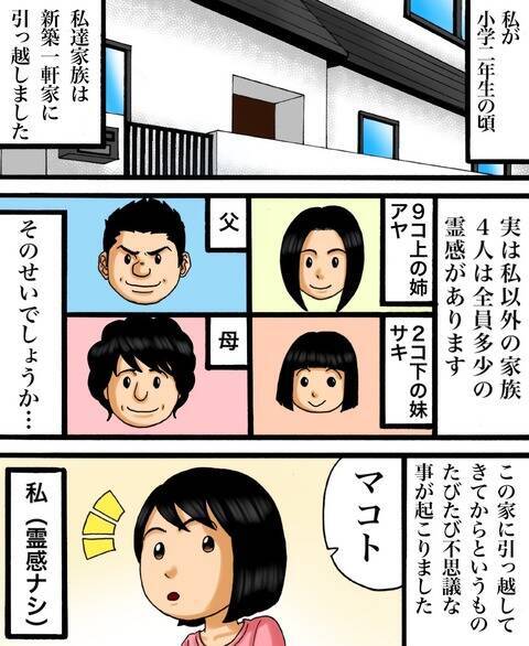「今の音…アヤ姉ちゃんの部屋だよね?」鏡が割れた日から奇妙な出来事が…扉の先にあったのは?【漫画】