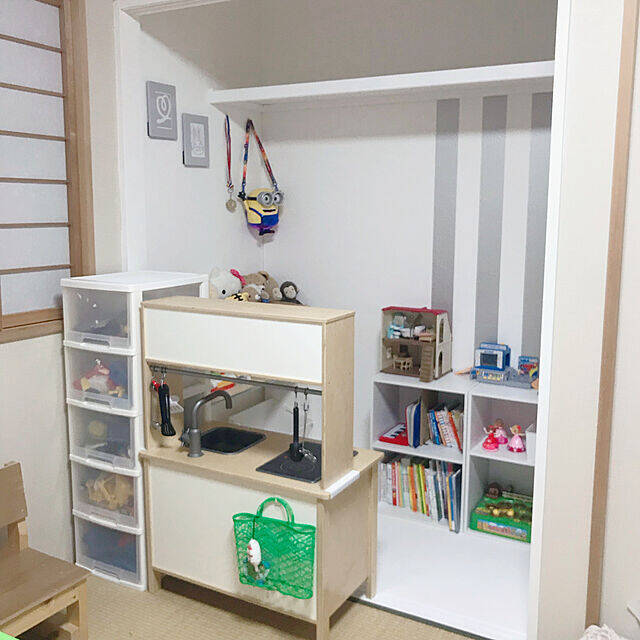 押入れをクローゼットやデスク、キッズスペースに!参考になるDIYアイデア