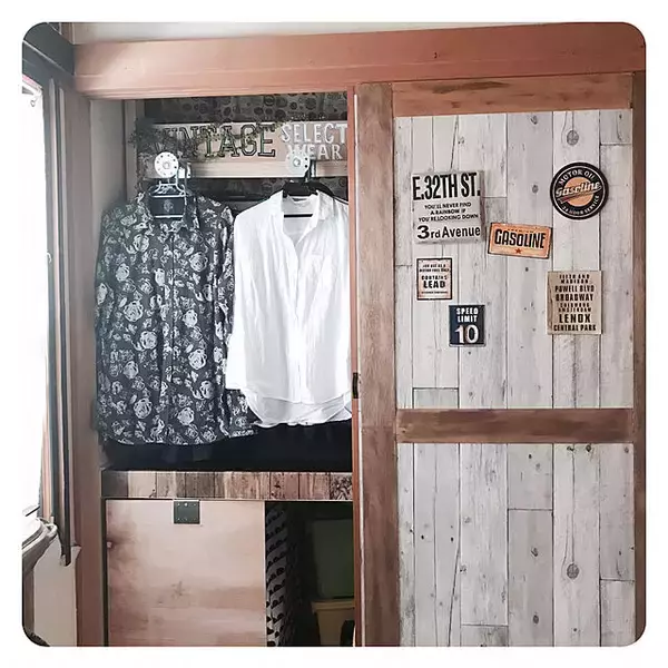 「押入れをクローゼットやデスク、キッズスペースに!参考になるDIYアイデア」の画像