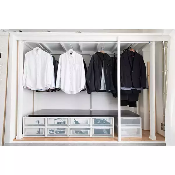 「押入れをクローゼットやデスク、キッズスペースに!参考になるDIYアイデア」の画像