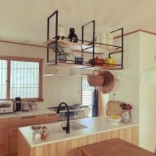 「好きと幸せが詰まった、明るいナチュラルなカフェ風キッチン」 by haruさん