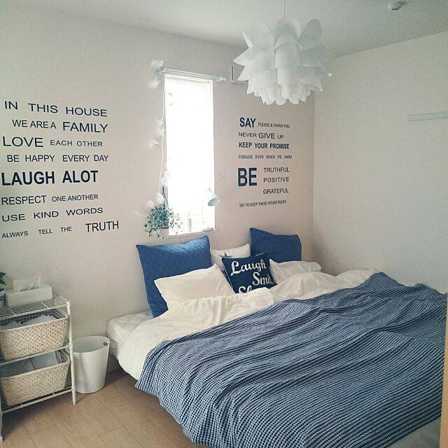 寝室のムードを決める☆ニトリ・IKEAの照明いろいろ